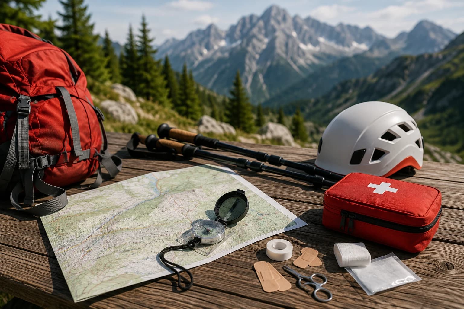 Excursionistes equipats avançant per terreny de muntanya